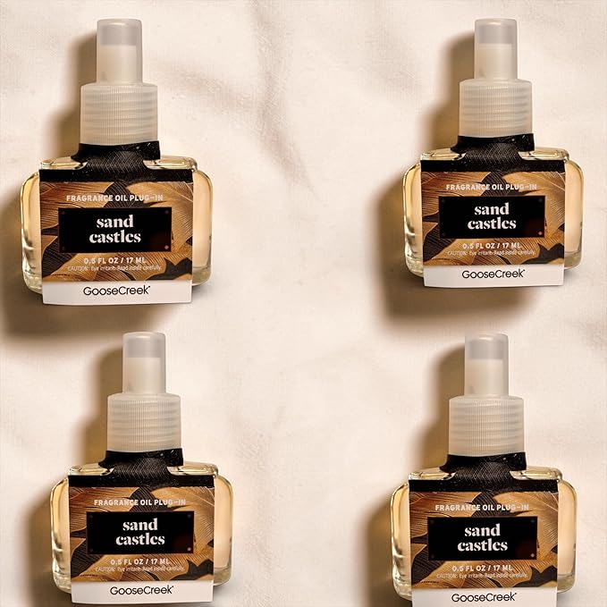 Sand Fragrance Oil Plug-In 0.5 FL OZ Orange Flower Tropical Coconut Ocean Shells