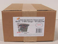 65 Gallon Super Big Mouth Trash Bags 30-Pack Plus 3 Free Rubber Tie Down Bands