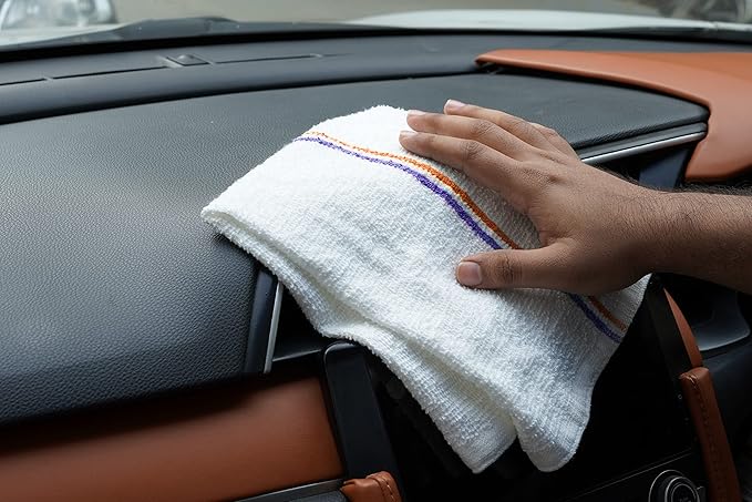 Avalon Towels Terry Bar Mop Towels (Value Pack of 60) Size 16x19 – Absorbent and Durable Multipurpose Cleaning Rags Cotton Cleaning Cloths Terry Cloth Rags Reusable Shop Rag