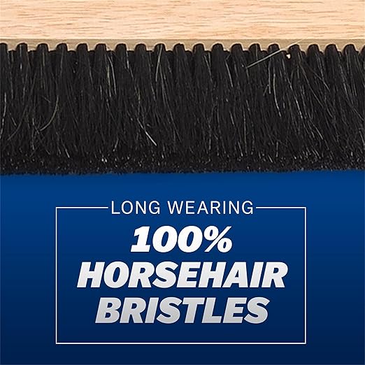 MARSHALLTOWN 36 Inch Wood Backed Concrete Broom Horsehair Bristles Made in The USA 6598