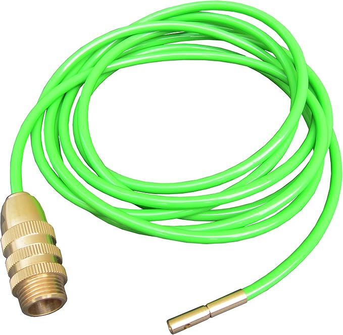 Drain Cleaner Bathroom Clog Remover High Pressure Pipe Cleaner Duct Unblocker 10ft Hose Solid Brass Fittings