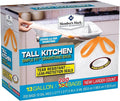 Member's Mark Tall Kitchen Simple Fit Drawstring Bags 13 Gallon 200 Count