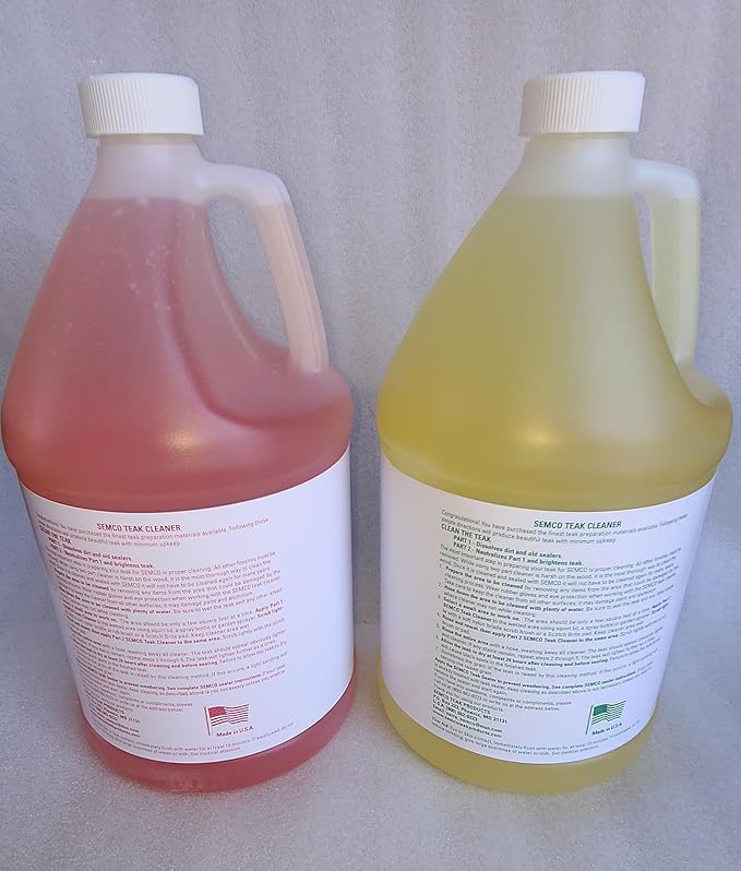 Semco 2 Part Teak Cleaner Gallon TeakfurnitureCenter