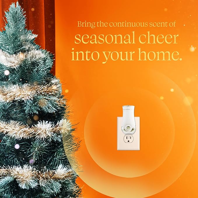 Glade PlugIns Refills Air Freshener Pumpkin &amp Ginger Scented and Essential Oils for Home and Bathroom 0.67 Fl Oz 10 Count
