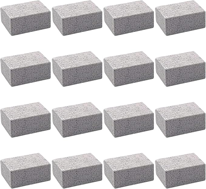 16 Pcs Pumice Stone For Kitchen Bathroom Pool Tiles Cleaning Pumice Stone For Pool Bbq Grill Stone High-Temperature Resistant