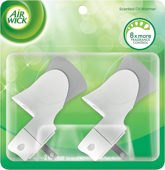 Air Wick Scented Oil Air Freshener Warmer 2 Count (Pack of 8)