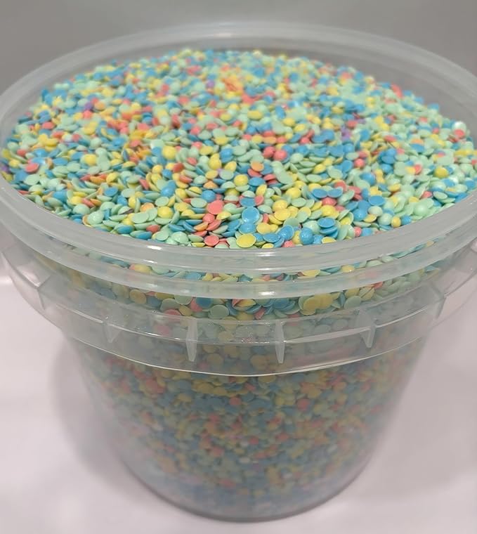 Scented Laundry Beads Clean Fresh Fragrance 5 Pounds Bulk Container Long-Lasting Fabric Deodorizer