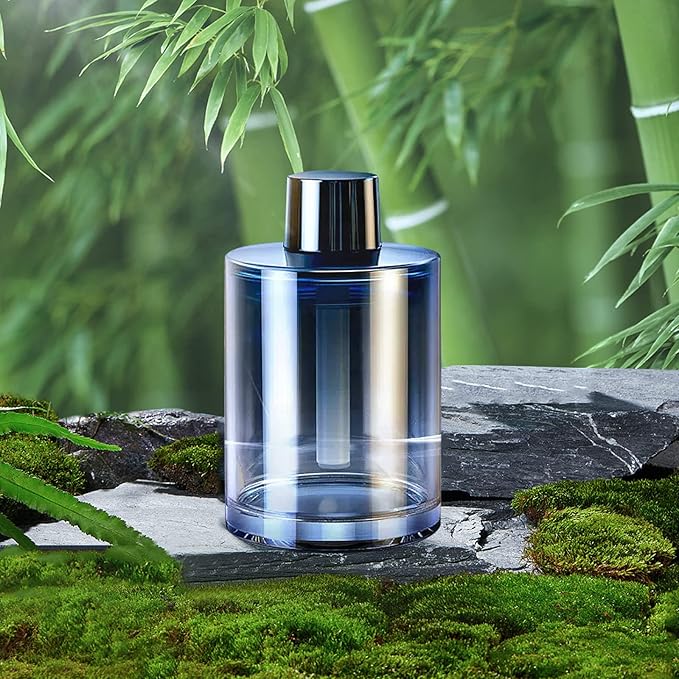 Ceeniu Car Air Freshener CF3 Luxury Perfume Refill 135ml Large Capacity for 6 months Bamboo Forest Natural French Fragrance with Plant Extracts Diffuser Air Freshener Premium Car Scent
