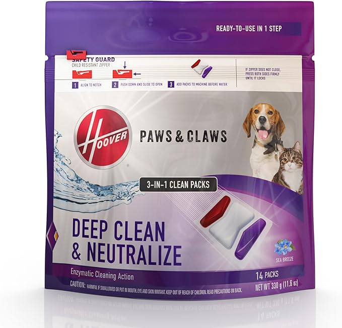 Hoover PowerScrub XL Pet Carpet Cleaner Machine for Carpet and Upholstery Deep Cleaning Carpet Shampooer Machine with Multi-Purpose Tools Powerful Suction Pair with Hoover Cleaner Solution