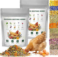 Chicken Nesting Herbs 64 oz – 11 Natural Dried Herb Blend with Marigold for Chicken Coop &amp Roost Refresh Nesting Box &amp Dust Bath Supports Natural Nesting Behavior