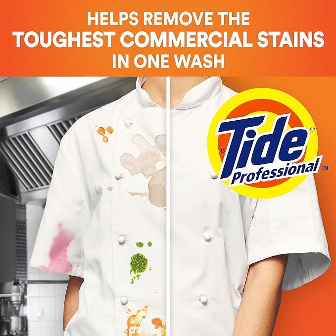 P&ampG Professional Tide Commercial Powder Laundry Detergent 155-173 loads 197 oz For Business Use (Packaging May Vary)