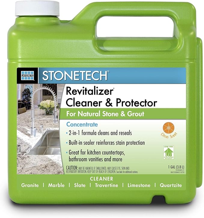 STONETECH Revitalizer Cleaner &amp Protector Concentrate Citrus Scent 1 Gallon
