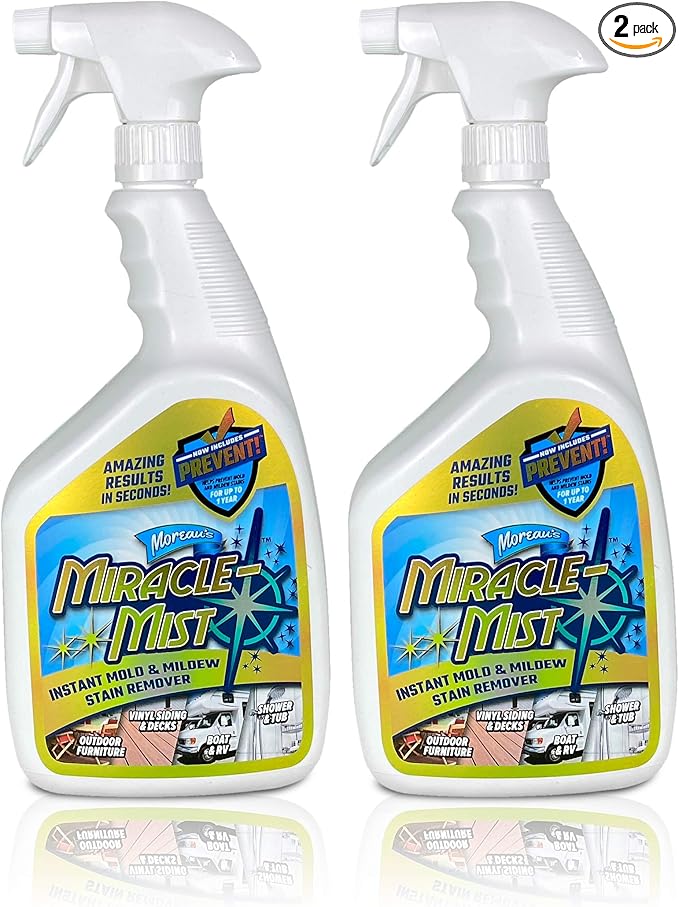 Instant Cleaner for Indoor and Outdoor Use 32 oz | 2 Pack (64 OZ Spray)