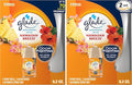 Glade Automatic Spray Refill and Holder Kit Air Freshener for Home and Bathroom Hawaiian Breeze 6.2 Oz (Pack of 2)
