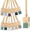 48 Pcs Employee Appreciation Gifts Bulk Car Air Freshener Diffuser Essential Oil Diffuser Office Gifts for Coworkers Staff Thank You Inspirational Teachers