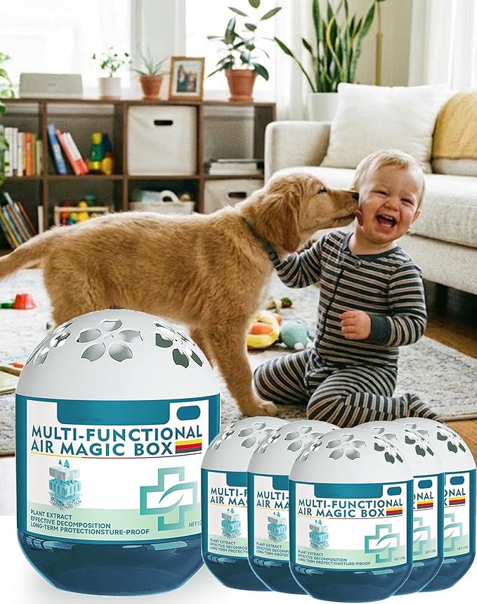 Multifunctional Air Magic Box - Indoor Air Purification Dust Removal Magic Box for Continuously Purifying the Air Plant-Based Formula for All Home (5)