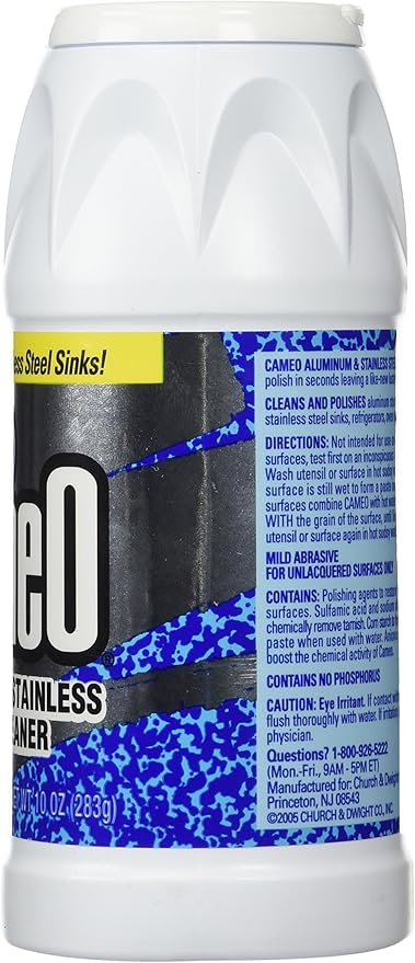 Cameo Stain Steel Clean 10oz
