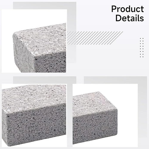 16 Pcs Pumice Stone For Kitchen Bathroom Pool Tiles Cleaning Pumice Stone For Pool Bbq Grill Stone High-Temperature Resistant