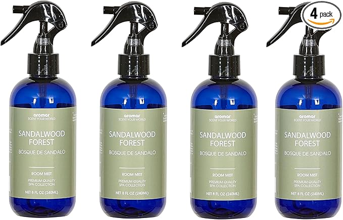Aromar Fragrance Premium Quality SPA Collection (Pack of 4) Sandalwood
