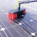 Water Fed Pole Brush Solar Panel Cleaning Brush Outdoor Window Cleaning Pole Extendable Cleaner Tool for Roof Solar Panel Window700cm