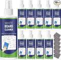 10 Pack Non-Toxic Whiteboard Cleaner 8.5fl oz Dry Erase Board Cleaner with 6 Cloths Non-Toxic Dry Erase Cleaning Spray Removes Stubborn Marks from Whiteboards