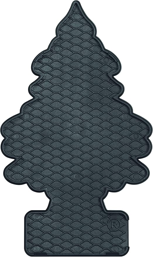 Little Trees Tree House Tree-Shaped Air Freshener Holder Black Single Item