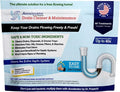 Drain Cleaner &amp Maintenance - Keeps Drains Pipes &amp Grease Traps Clean and Flowing Smoothly - Eliminates Odors - Non-Toxic &amp Pesticide-Free - Septic-Friendly - Made in USA