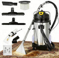 40L/11Gal Commercial Carpet Cleaner MachineMultifunctional Carpet ExtractorCommercial Carpet Cleaning Machine w/Powerful Vacuum SuctionIPX4 waterproof grade(Shipped in 2 Parcel)
