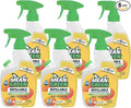 Mean Green Refillable Ultra Powered Concentrate Bathroom Cleaner Tropical Breeze 14.3 Ounce 6 Pack