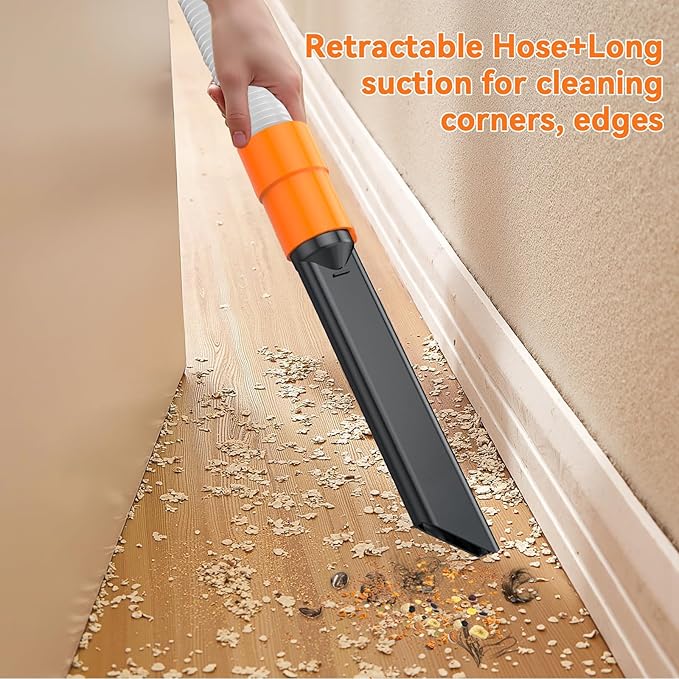23Ft Corded Vacuum Cleaner 600W Powerful Self-Standing Stick Vacuum for Home with 20Kpa Suction 2 Speeds Lightweight Household Vacuum Cleaner for CarpetHardwood Floors and Pet Hair