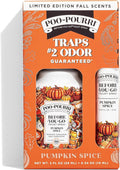 Poo-Pourri Toilet Spray 2 Oz &amp 10 ml Pumpkin Spice 2 Count