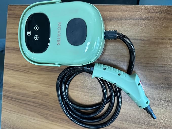Handheld Steam Cleaner 1000ml Water Tank Multipurpose Steamer for Home Use Pressurized Steamer for Cleaning Floor Upholstery Grout and Car