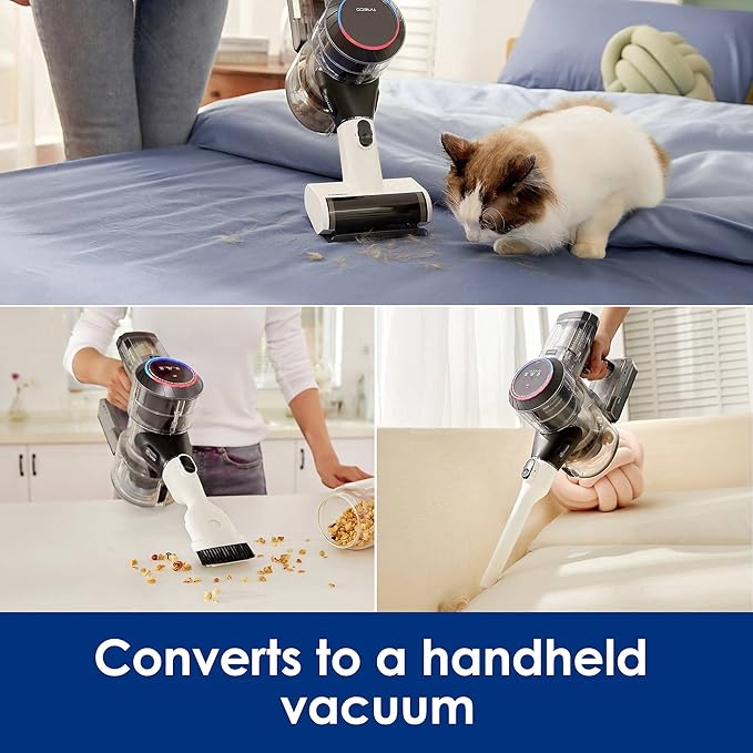 Tineco Pure ONE S11 Smart Cordless Stick Vacuum Cleaner Strong Suction Handheld Vacuum for Hard Floors Cars &amp Pet Hair Lightweight Deep Cleaning