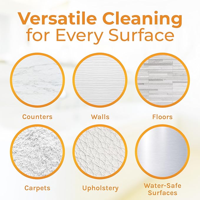 Hygea Natural Citrus Sparkle Chemical-Free Heavy Duty Degreaser &amp All Purpose Cleaner - Pure Citrus Extracts &amp Natural D-limonene - Removes Grease Dirt &amp Grime (128oz Gallon)