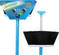 New Scrape and go Broom as seen on Shark Tank! Duluxe Upright Sweeping Broom with Scraper