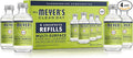 MRS. MEYER'S CLEAN DAY Multi-Surface Everyday Cleaner Concentrated Refills 4 Concentrated Refills (2 Fl. Oz. each) Lemon Verbena Scent Makes 64 Fl. Oz. Total