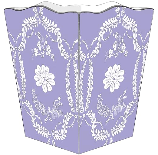 WB800-Lavender Provencial Wastepaper Basket