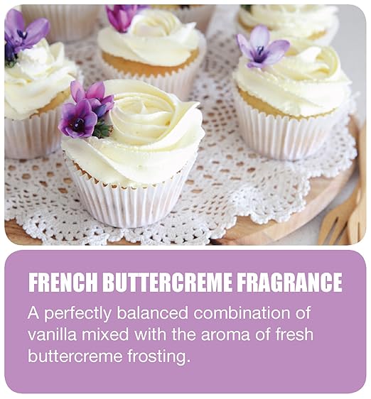 Big D 854 Metered Aerosol Starter Kit French Buttercreme Fragrance (Contains Dispenser 2 Batteries 3 Aerosol Cans) - Air freshener ideal for restrooms offices schools restaurants hotels