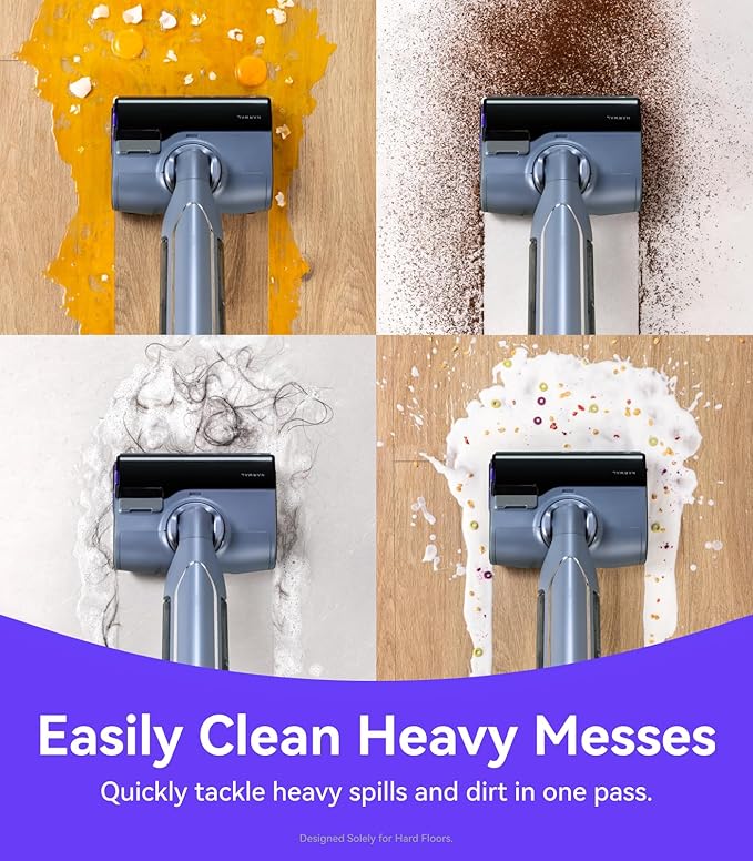 NARWAL S20 Pro Cordless Vacuum Mop with Self-Cleaning Wet Dry Vacuum Cleaner for Hard Floors Ideal for Families with Kids and Pets