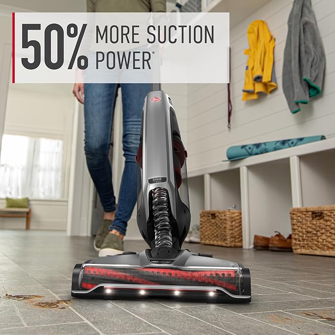 Hoover ONEPWR Evolve Pet Elite Cordless Vacuum Cleaner Lightweight Stick Vac Small Upright Vacuum Cleaner Ideal for Pet Hair XL Dirt Cup Capacity Cordless Vacuum Cleaners for Home Use