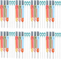 48PCS 4-in-1 Bottle Brush Set Cup Cleaning Brushes with Straw Cleaners Multifunctional Crevice Cleaning Kit for Water Bottles Tumblers Glassware Baby Bottles &amp Lids – Easy Hang Storage BPA-F