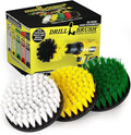 House Cleaning - Kitchen Tools - Shower Cleaner - Bathroom Accessories - Drill Brush - All Purpose Spin Brush Cleaning Kit - Stove-top Oven Rack Sink Tile and Grout - Shower Door - Glass Cleaner