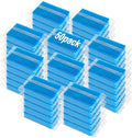 50 Pcs Individually Wrapped Sponges Uncompressed Non Scratch Scrouing Sponges for Household Cleaning Dishes Kitchen Airbnb Apartment Car Bike Blue