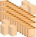 Thenshop 400 Pcs Waxed Kraft Feminine Hygiene Liner Bag Business Restroom Bathroom Personal Dispensers 7.5 x 10 Waste Receptacle Paper Liners Sanitary Napkin Disposal Bags Kraft Bag