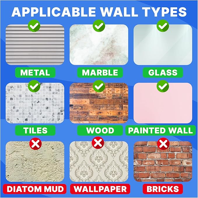 CiLoN Wall-Mounted Disposable Toilet Brush Kit and 30 Fresh Bleach Scrubbing Sponge Pads. Bathroom Space Saving Toilet Wand kit. Toilet Bowl Brush and Holder Set. (Starter Kit + 30 Brush)