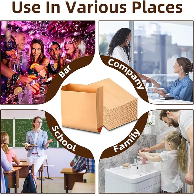 300 Pcs Sanitary Napkin Disposal Bags Disposable Sanitary Bags for Feminine Products Diaper Bags Wax Paper Period Bags for Sanitary Pads Bulk Tampon Disposal Bags for Bathroom and School