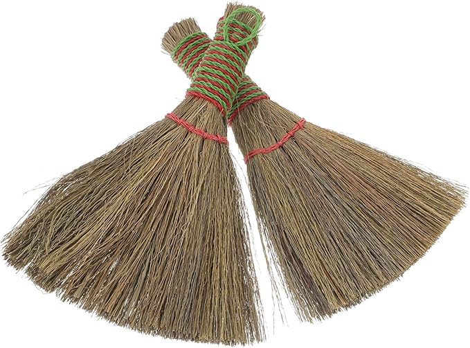 4sets Hand Duster Broom Small Broom Cleaning Brush Desk Sweeper 2pcs*4