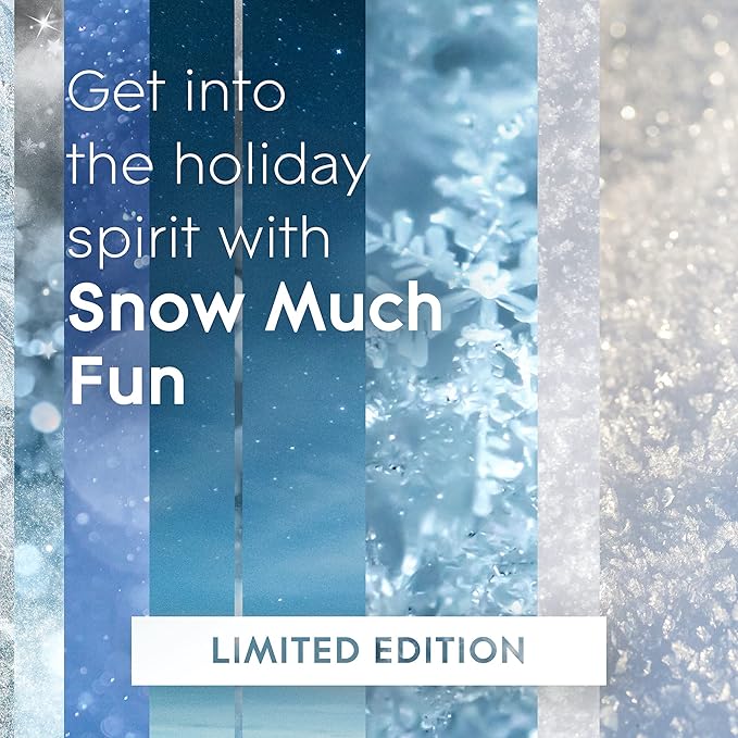 Glade PlugIns Refills Air Freshener Scented and Essential Oils for Home and Bathroom Snow Much Fun 3.35 Fl Oz 5 Count