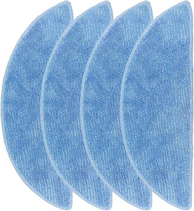 4PCS Mop .Compatible for BPMIO. B12 Robot Vacuum Cleaner Mop Part Replacement Accessories Household Cleaning Tool