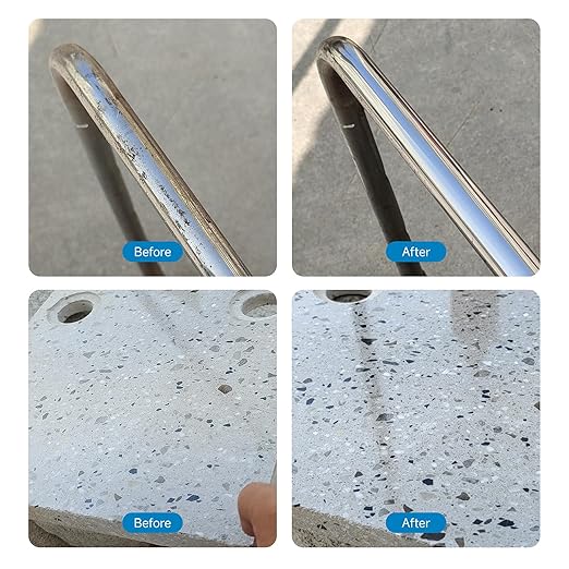 Granite Marble Quartz Polish - Stainless Steel &amp Metal Polish Paste - Mirror Finish for Countertops Furniture Stone Care &amp Renovation